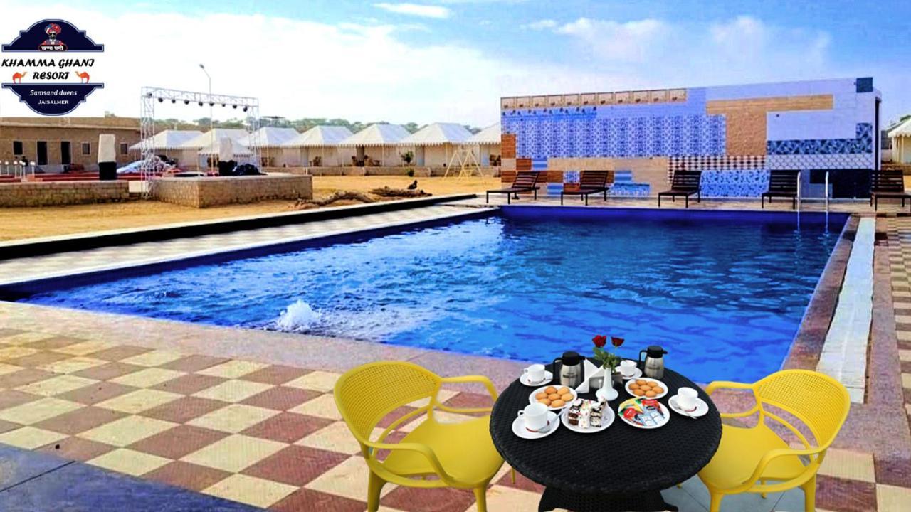 Khamma Ghani Resort With Pool Jaisalmer Esterno foto