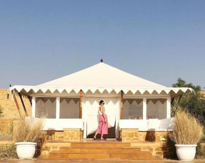 Khamma Ghani Resort With Pool Jaisalmer Esterno foto