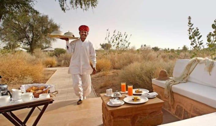 Khamma Ghani Resort With Pool Jaisalmer Esterno foto